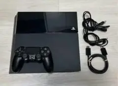 PlayStation 4 本体 ブラック コントローラー付き　ソフト4つ付属