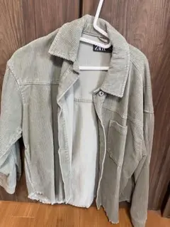ZARA コーデュロイオーバーサイズジャケット M