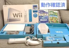 Wii本体 ホワイト　Wii Sports Resort　 2Pコン未使用　中古