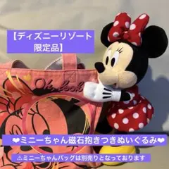ディズニーリゾート限定品みにーちゃん磁石抱きつきぬいぐるみ
