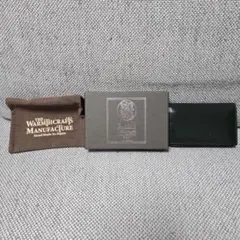 THE WARMTHCRAFTS MANUFACTURE 名刺入れ ブラック 名刺入れ | THE WARMTHCRAFTS-MANUFACTURE/ジ・ウォームス