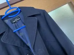 12/24~1/3 休み 隠し銀ボタンの100%ウール コムデのシングルコート