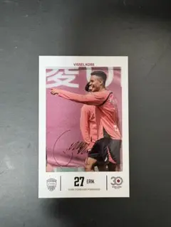 ヴィッセル神戸 エリキ　アンリ・シャルパンティエ インスタントフォトカード
