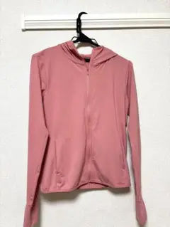 UNIQLO エアリズムUVパーカー S ピンク