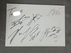 【匿名配送】 NCT DREAM 全員サイン会 直筆サイン
