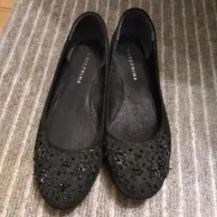 アンテプリマ　ANTEPRIMA　フラットシューズ　23.5 靴　黒　美品