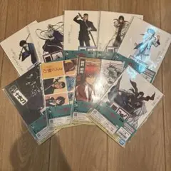一番くじ るろうに剣心 F賞 キャンバス風イラストボード＆ステッカー 9種セット