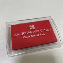 スタンプパッド 朱色 赤 インク