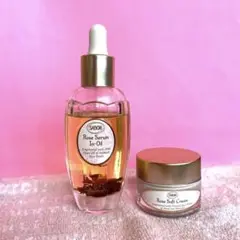 SABONセット ローズセラムインオイル50ml・ローズソフトクリーム15ml