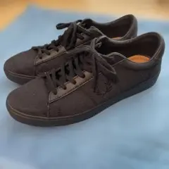 フレッドペリー キャンバススニーカー オールブラック