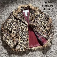 【極美品】double standard clothing ラビットファーコート