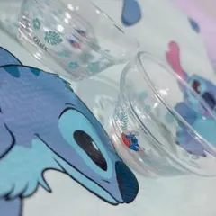 リロ＆スティッチ 強化ガラス製ボウル ディズニー　Oisix スティッチ