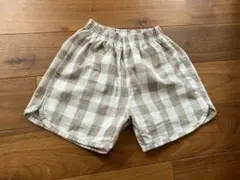 Aosta チェック柄 ハーフパンツ XL