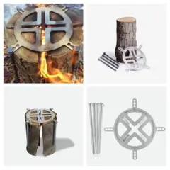 新品スポルテス クッキングツール スウェーデントーチ ソロキャンプBBQグランピ