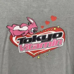 tokyovitamin ピンクウサギ Tシャツ XLサイズ