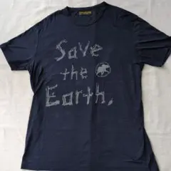 HUNTING WORLD Save the Earthリネン Tシャツ