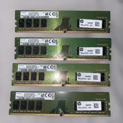 SAMSUNG 8GB PC4 3200AA 4枚