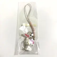 チャーミーキティ　2004年　根付けストラップ　フコク生命　特典