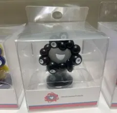 【新品未開封】黒　ミャクミャク　首ふりマスコット　モノクロ　ブラック