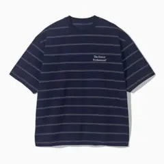 The Ennoy Professional® ストライプTシャツ ネイビー