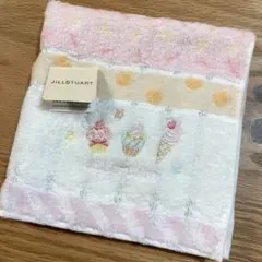 ジルスチュアート　タオルハンカチ　アイス　ケーキ