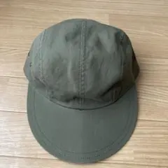 ジェットキャップ ロングビルキャップ オリーブ色 コットンキャップ