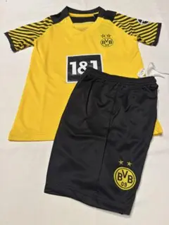 Ｌサイズ【ドルトムント】背番号ネームなし 大人サイズサッカーユニフォームセット