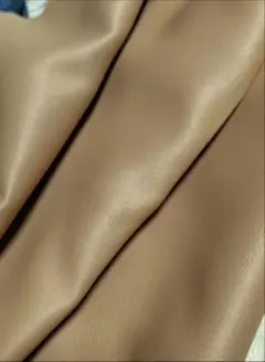 生地　遮光　キャメル
