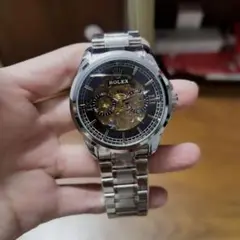 ROLEX 自動巻き時計 スケルトンダイヤル