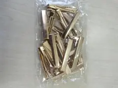 ゴールドメタルヘアクリップ多数