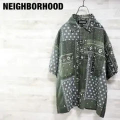 NBHD｜Bandana Chopped Type-B Shirt（OD・L）