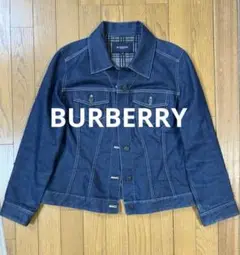 バーバリー　BURBERRYデニムジャケット １３号　レディース