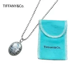 希少 TIFFANY&Co ノーツオーバル ロケット ネックレス VINTAGE