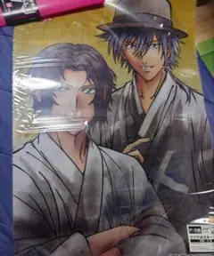 テニスの王子様　アニくじ　クリアポスター　幸村＆仁王