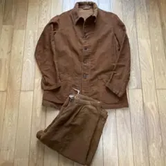 60's イタリア軍 モールスキン ホスピタルジャケット＆パンツ セットアップ
