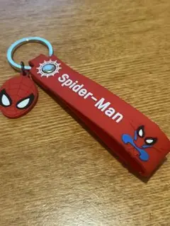 スパイダーマン シリコンストラップ 赤