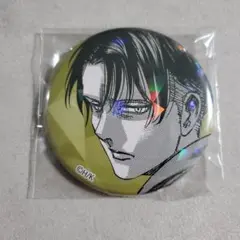 進撃の巨人　アニーク　ANIQUE 　リヴァイ　缶バッジ　巨人大戦