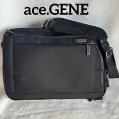 ✨極美品✨ace. エース　3way リュック　ショルダー　ビジネスバッグ　拡張