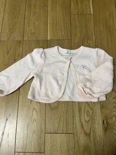 ◆新品未使用◆ボレロ カーディガン フォーマル ピンク 80