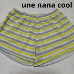 une nana cool ストライプ　ショートパンツ ヨガウェア　ルームウェア