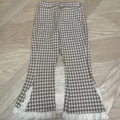 aosta パンツ　フレアパンツ　2XL