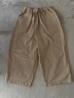 チノパン★イージーパンツ　クロップド　ワイド　サルエル