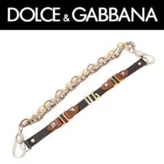 じん。お値下げ中。極美品 希少 ドルガバ チェーンベルト D＆G ドルチェ＆ガッバーナ ヒョウ柄ベルト