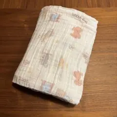 犬　猫　うさぎ　くま　ガーゼケット　モスリンガーゼ　おくるみ　ブランケット