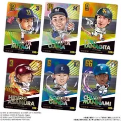 プロ野球ディフォルメカードコレクション36枚コンプ
