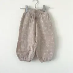 一回着用のみ☆美品☆テータテート・くすみピンクカラー・バルーンシルエットパンツ