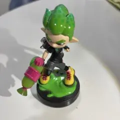 スプラトゥーン2 amiibo アミーボ ネオングリーンボーイ　初期化済み