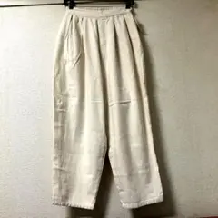 samansa mos2 コットンリネン　バルーンパンツ
