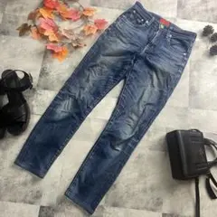 美品【RED CARD】 ストレッチスキニーパンツ レディース Mサイズ 美品