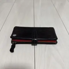 TOUGH PRODUCT 長財布 黒 赤ジッパー